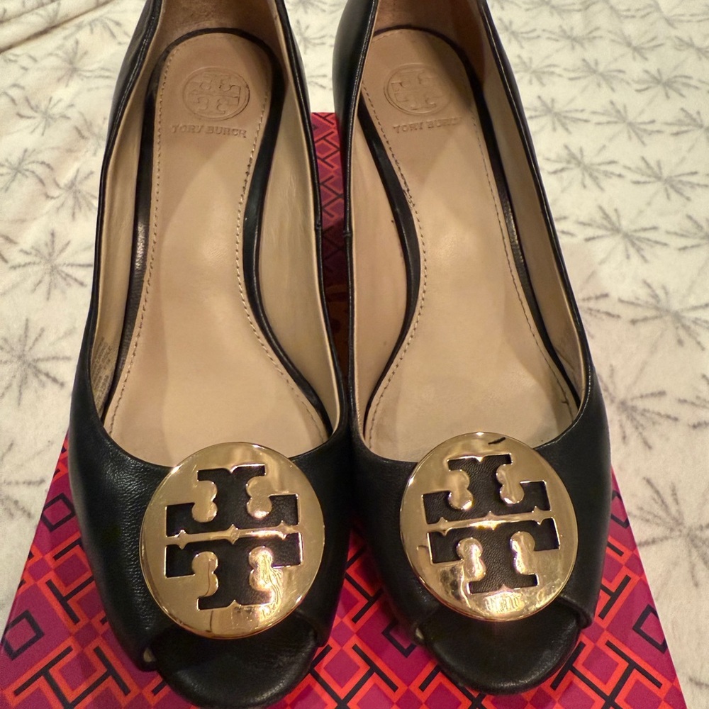 Tory Burch wedge shoes